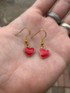 SARAH HEART EARRINGS